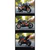 Welly 1/12 KTM RC 8C Alloy Race Motorcycle Model Diecasts Toy Simulation Metal Street Toys Car Collectibles Childrens Gifts