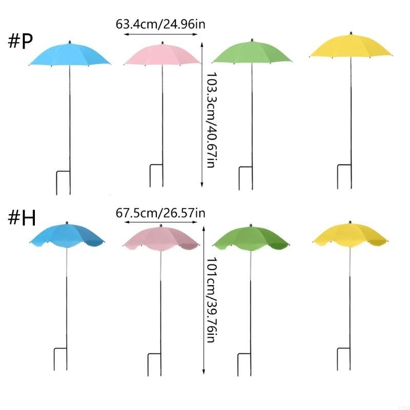 Plant Umbrellas For Outdoor Ground Umbrella Sunblocks Canopies Cloth Yard Decorations Sun Protective Cover for Potted Plant