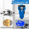 Door Mount Door Mortise Tool Square or Round Door Installation Kit Door Kit  1-3/8" or 1-3/4" Thick