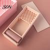 Art Studio Desktop Tidy Clay Tools Kit, Powder Storage Box with Sieve Brush Container, Plastic Bin Craft Organizer, Air Dry Accessory for DIY Pottery