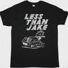 Less Than Jake Fährt Auto Schwarzes T-Shirt