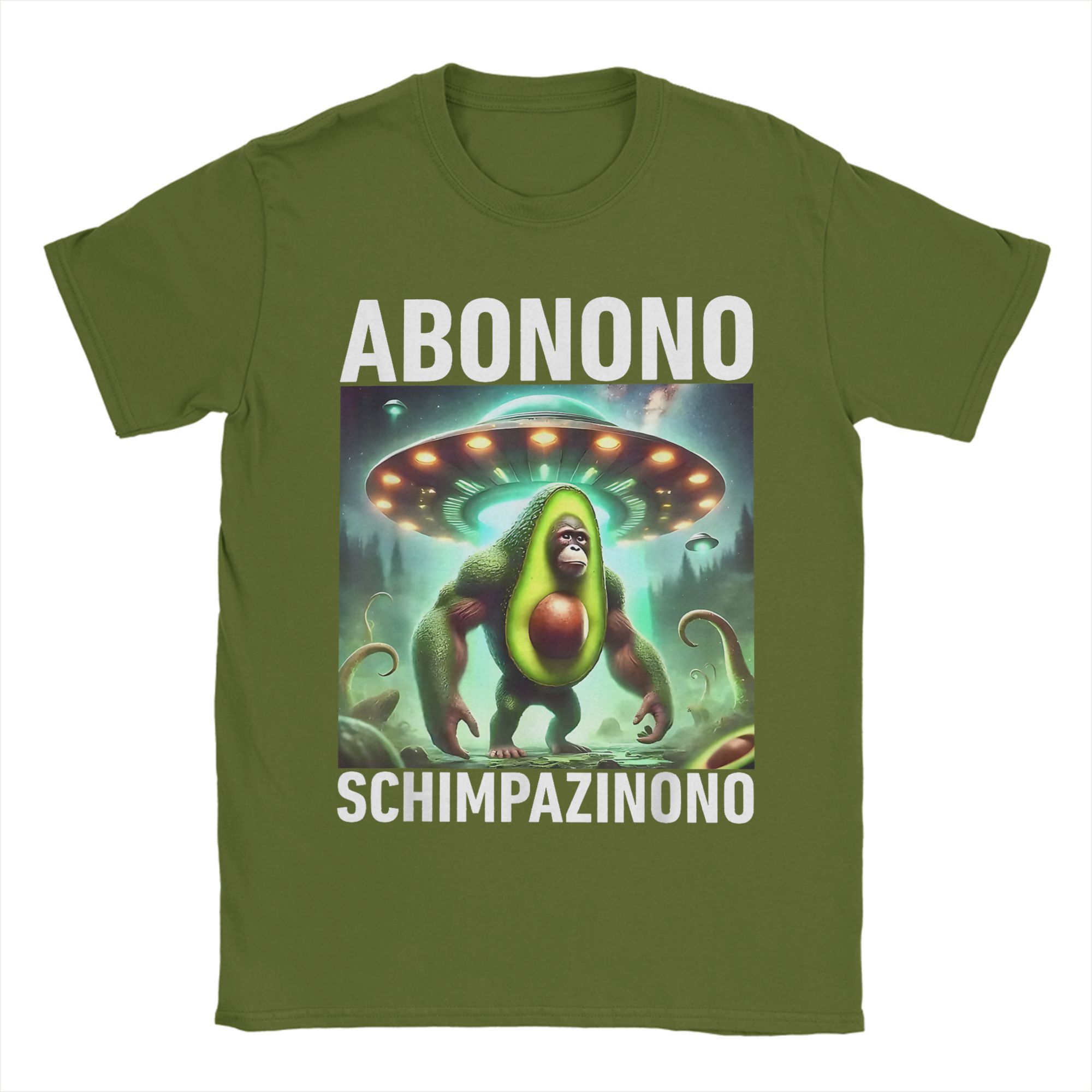 

Abono Schimpanzee Chimpanzee Italian Brainrot Meme Men T Shirts Creative Tees Short Sleeve O Neck T-Shirt Gift Tops 4XL