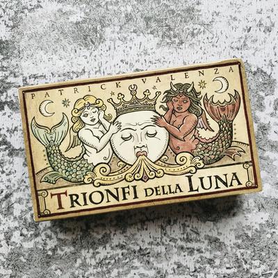 Trionfi Della Luna Carte Oracolo Mazzi di Tarocchi per Principianti Professionisti Carte di Cartomanzia Gioco da Tavolo Notte in Famiglia