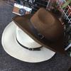 Cappello da cowboy da uomo Cappello di paglia spagnolo da donna Cappello parasole estivo da viaggio a tesa larga Cappello da spiaggia intrecciato pieghevole