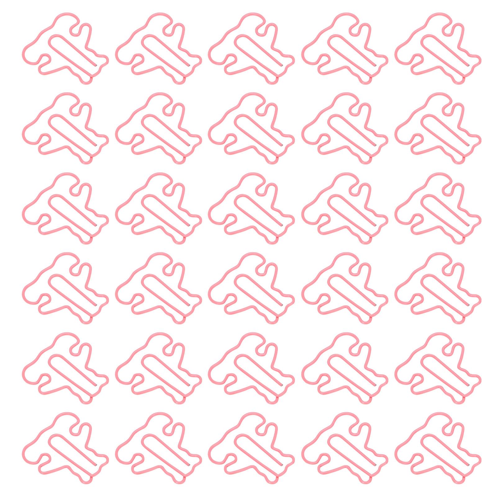 

30Pcs Bear Paperclip Mini Bookmarks Creativity Modeling Decoration School Supplies