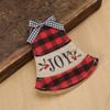 Christmas Cutlery Holder Knife And Fork Cover Bag Embroidered Christmas Tree Cutlery Pocket New Year Party Dinner Table Decor