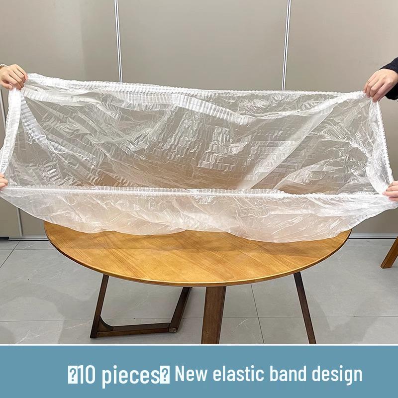 Extra Tjock Röd Engångs Vattentät Elastisk Rund Bordsduk för Bröllop och Banketter