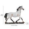 Sculpture de cheval vintage en résine style chinois, décoration de maison pour chambres, bureaux et bureaux, objets de collection d'art