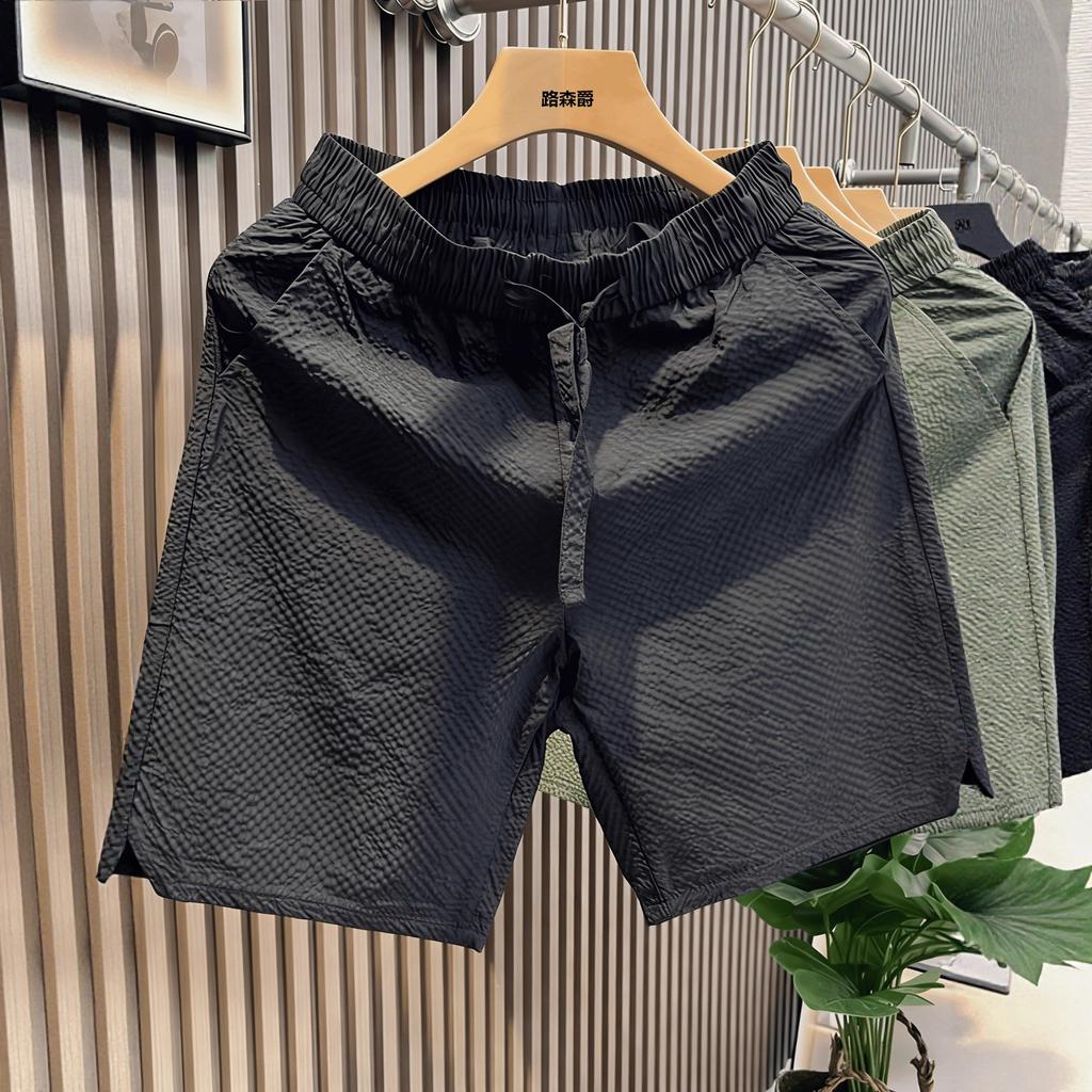Men's Summer Casual Running Sport Jogging Shorts Breathable Quick-dry Cool Loose Straight Beach Shorts