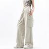 High-waisted Overalls Women's Spring and Summer New Thin and Versatile Loose Mountaineering Pants Casual Wide-leg Trousers