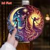 Women in Cosmic Dance Sun Moon Wall Art Astronomy Astrology Lovers Indoor Outdoor Decoration Poster