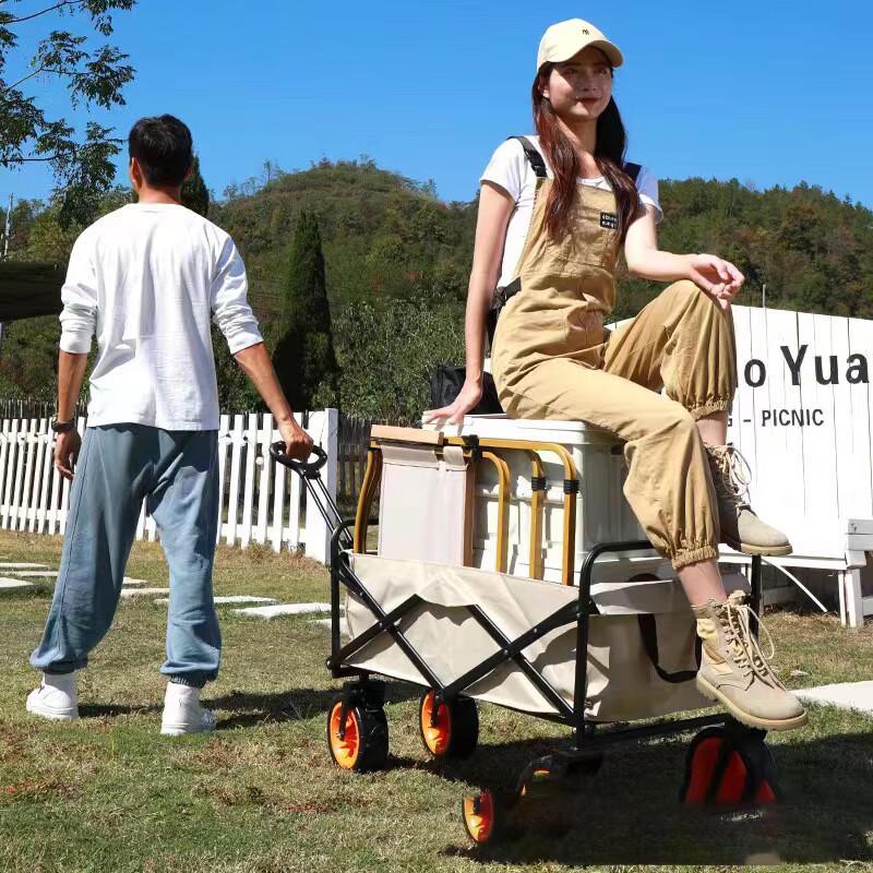 OEING Outdoor Folding Camping Wagon