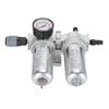  Filter Pressure Regulator 1/4 Inch Aluminum Alloy PC and Plastic Compressed  Filter