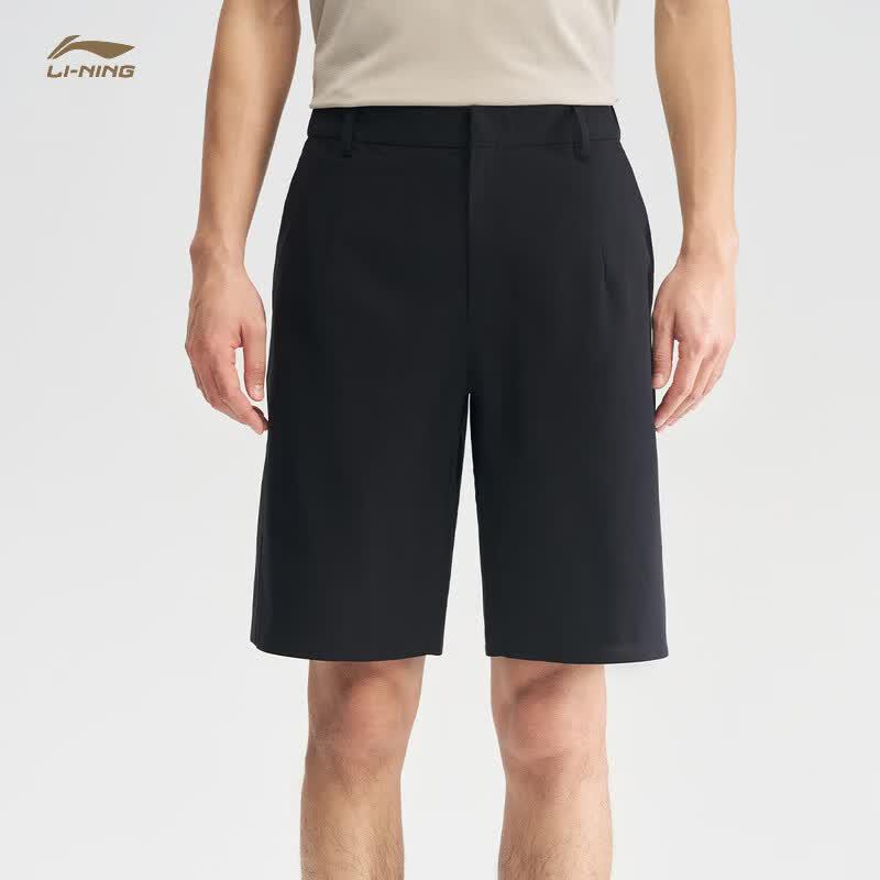 Li-Ning Men's Glory Gold Label Splash-Proof Casual Shorts