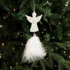 Plastic Christmas Tree Feather Pendant Wall Christmas Decoration  Christmas Party Decor