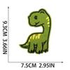 Autocolant din Pânză Brodată cu Dinozauri Mixt, Decorațiune pentru Haine, Autocolant Mic cu Petec de Dinozaur, Potrivire pentru Geantă, Petec cu Animale Mici.