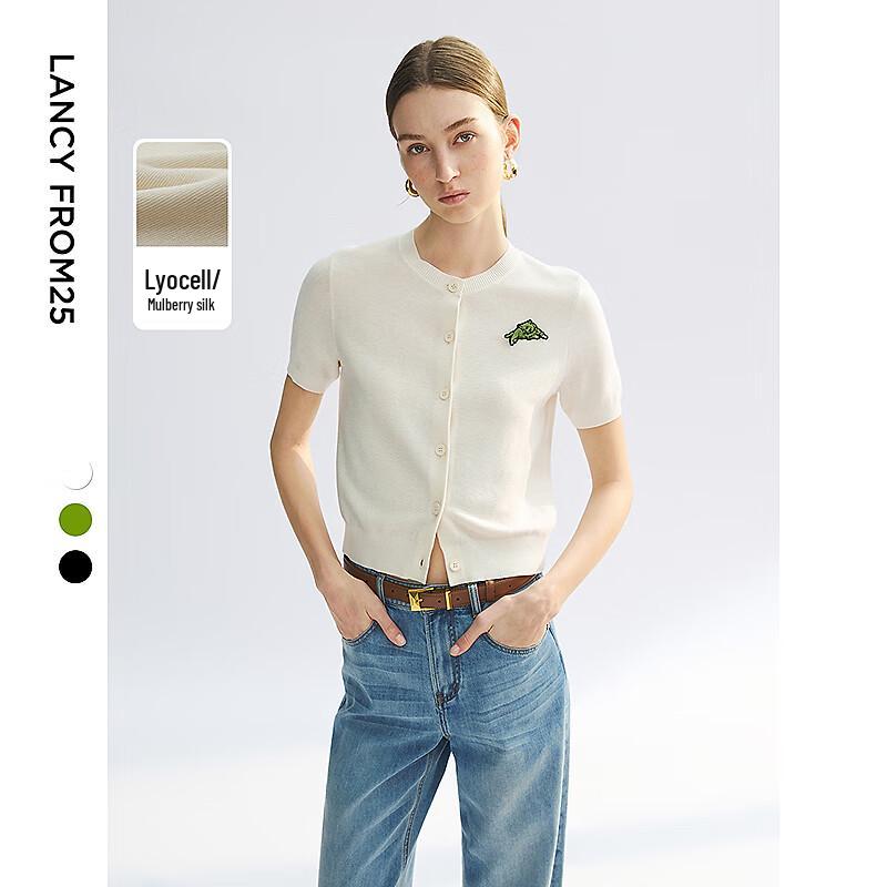 

Langzi Shiyue Lyocell Blend Knit Cardigan XL