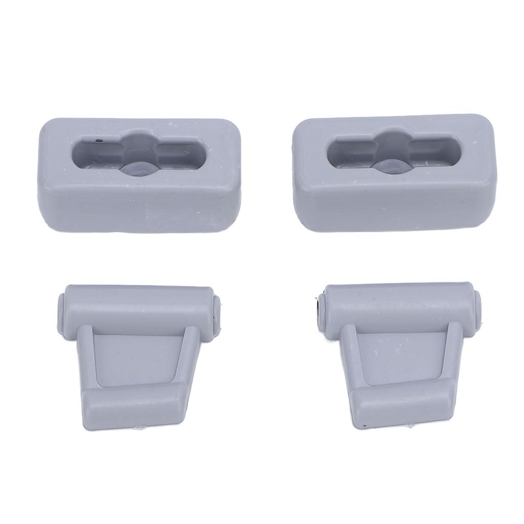 Sun Visor Clips Set VEP101693 High Strength Plastic Car Sun Visor Holder Clip for R107 1971 1989 Gray