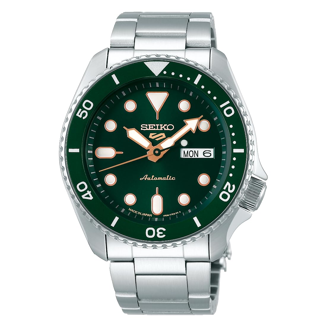 

[Годинник Seiko] Чоловічий годинник Five Sports Sports Style SBSA013, сріблястий