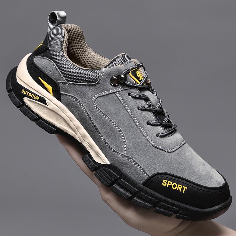 Men's Shoes Autumn 2024 New Soft-soled Non-slip Sneakers Outdoor Mountaineering Hiking Casual Shoes