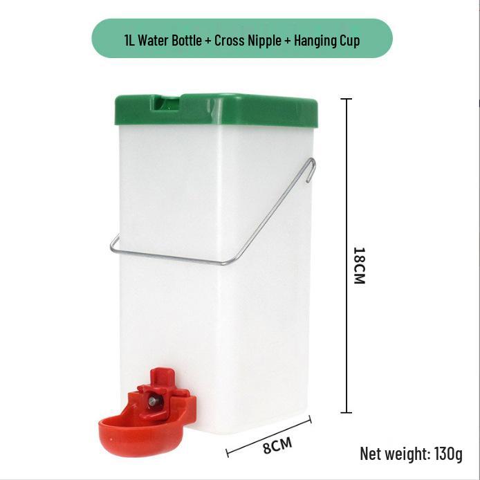 Geflügeltränke Auslaufsicher Haustier-Wasserspender