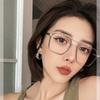 Men Women New Retro Square Frame Myopia Glasses Neutral Comfort Eyeglasses Fashion Popular Blue Light Blocking Myopia Glasses