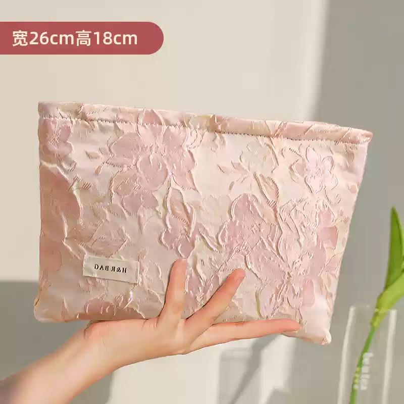 New Makeup Bag, Large Capacity, Ins, Storage Bag, Cosmetics, Portable, Small and Fresh, Toiletry Bag