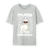 Math Is No Probllama Teacher T Shirts Tops Tees New Arrival Cotton Design Streetwear Boy Graphic T Shirts Unisex Oversized