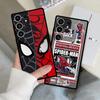 Marvel Spider Man Custodia Cover per Telefono per Samsung Galaxy S26 S23 FE S22 S25 Ultra S24 Plus S20 Note 20 10+ S21