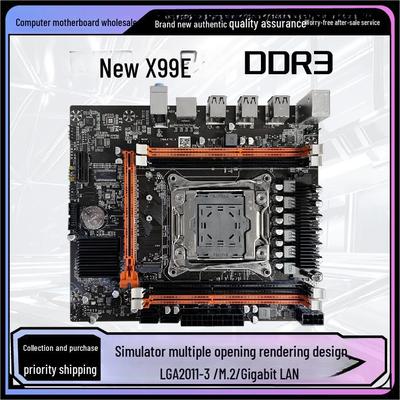 X99 DDR3 Gaming Motherboard with ECC Support for E5-2686V4/2673V3 CPUs