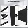 Protective Case for Honor Pad 9 / Pad 8 12.1- Inch 360 Degree Rotating Protective Stand Smart Transparent Back