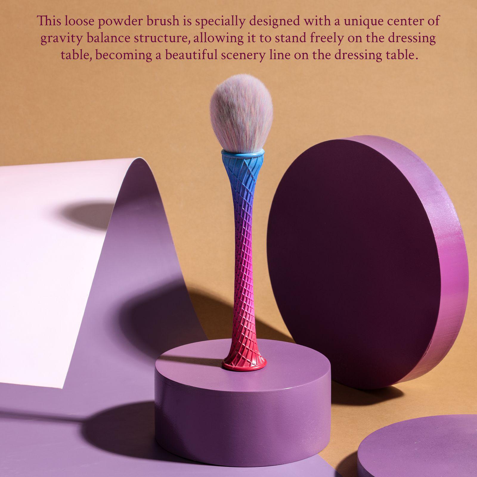 

Multifunctional Loose Powder & Blush Brush with Unique Waist Design