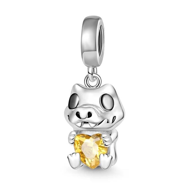New Fine Charms Fit Pendant Original Bracelets Cute Animal Series Copper Charms Beads Diy Jewelry Making