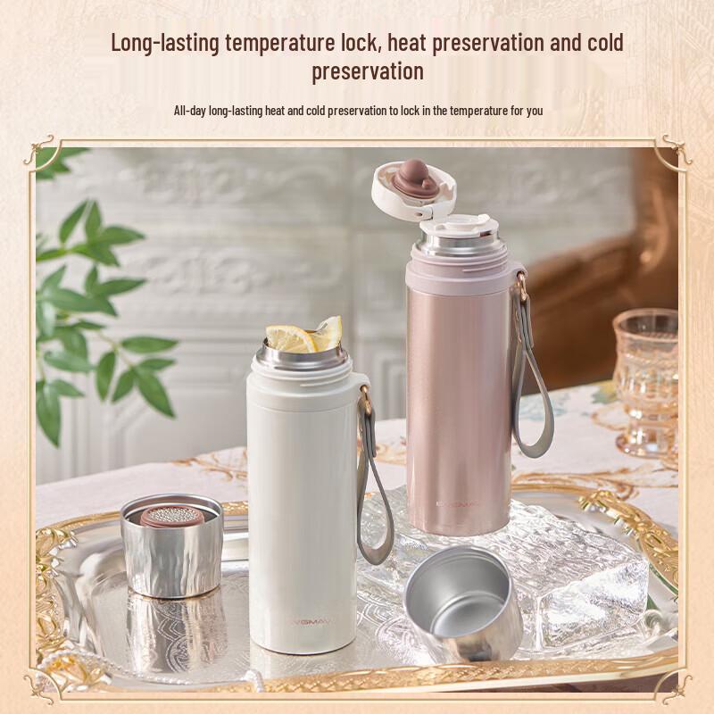 RELEA 316 Stainless Steel Thermal Mug with Tea Infuser