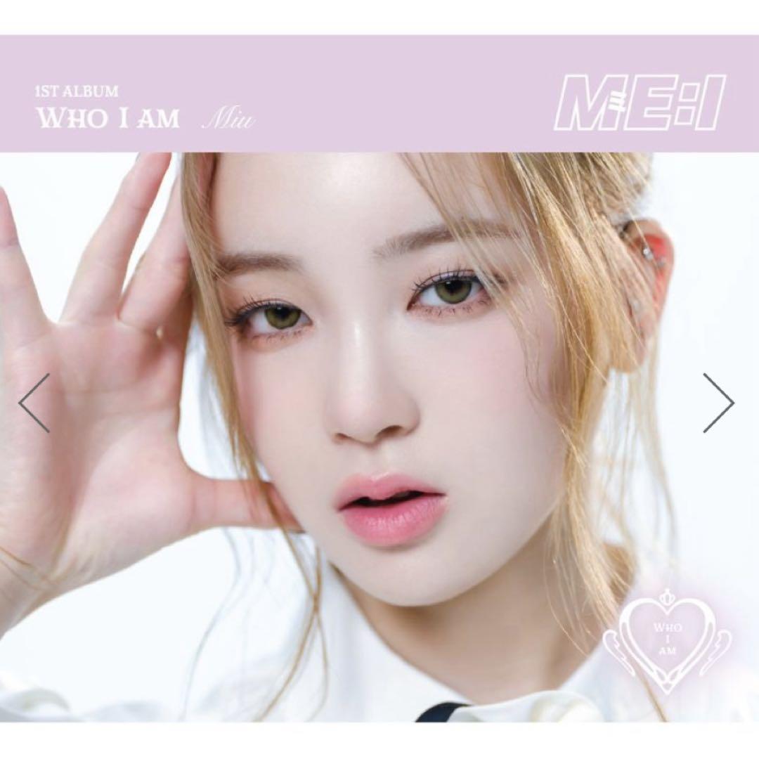 

[USED] ME_I WHO I AMFC limited solo jacket MIU edition