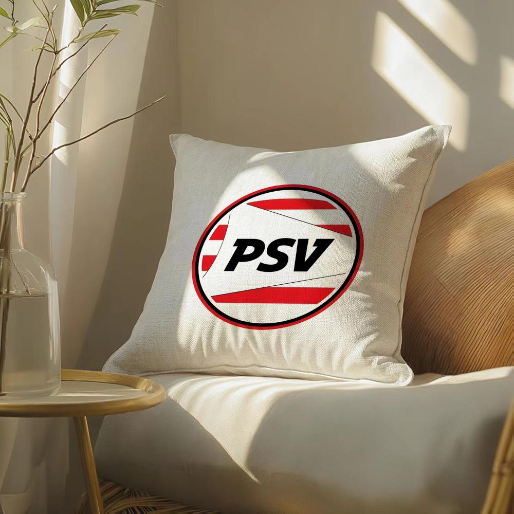 Psve-Eindhoven Kussensloop Kussensloop, Dubbelzijdig Bedrukt, Bankkussen, Slaapkamer Hoofdeinde Linen 60*60(CM)-1Pcs
