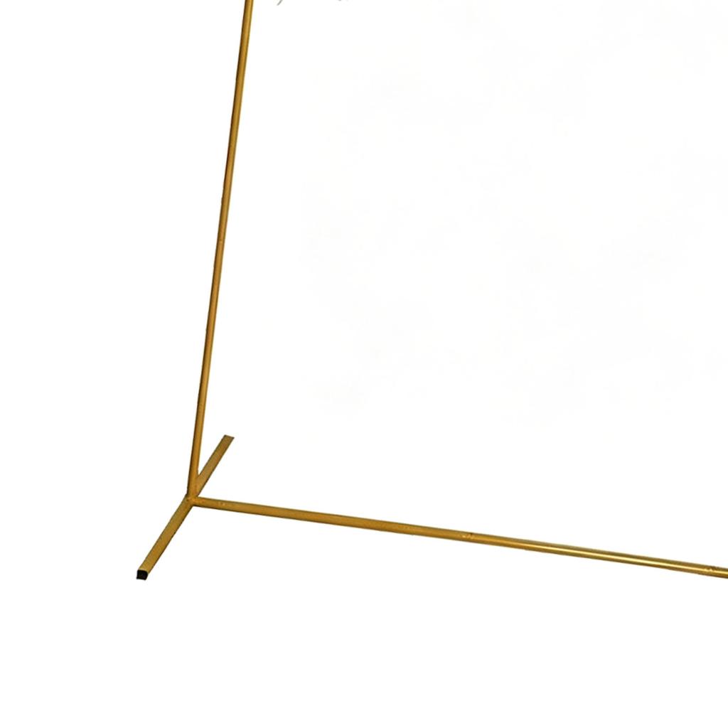 Metal Arch Kit Gold Iron Arch Support for Parties Holidays Weddings