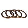 Motorcycle Exhaust Gasket 31.5*40*4 Fits: RVF400/Hornet 250/CB250 Nighthawk/FTR223/CB223S Ninja650R/250R BN125 Eliminator 2001-2009 Reference Genuine