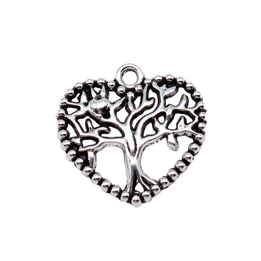 Tree Of Life Charms Antique Round Pendants For Spiritual DIY Jewelry