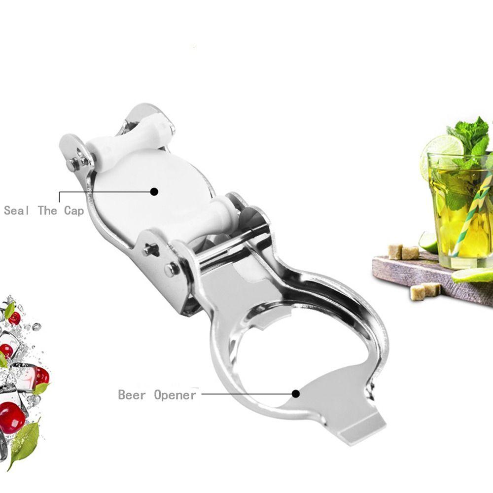 Folded Bottle Opener Food-safe Can Tapper Durable Wine Stoppers  Outdoor
