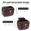 Car Sticker Tesla Car In-vehicle Storage Box Multi-functional Trash Can For Tesla Model 3 2021 S X Y Style Roadster Invader Coil