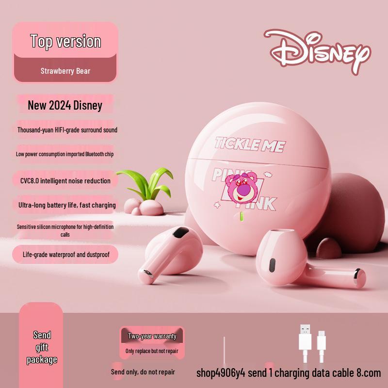 Disney K26 True Wireless Bluetooth Cartoon Earphones with Long Battery Life