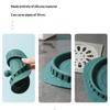 Silicone Floor Drain Deodorant Cover Bathroom Deodorant Insect-Proof Seal Household Sewer Pipe Sink Antismell Floor Cover