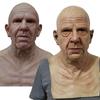 Halloween Latex Old Lady Bald Headgear Mask