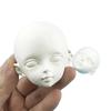 1 Stück Polymer Clay Kopf Sculpey Handgefertigte Werkzeuge 3D Babygesicht Silikonformen Menschliche Gesichtsform DIY Puppe Modifiziertes Zubehör