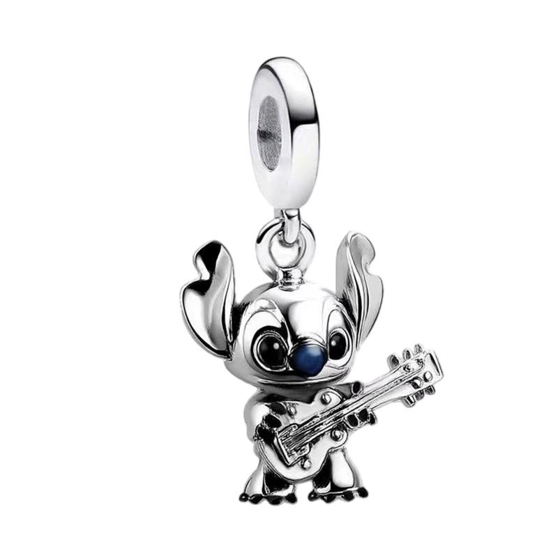 New 925 Silver Cartoon Butterfly Dog Charm Beads Suitable for Women Bracelet Fashion Wedding Jewelry Gifts