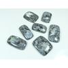 335Cts. Natural Larvikite Octagon Cabochon Loose Gemstone 07 Pcs Lot C-3829