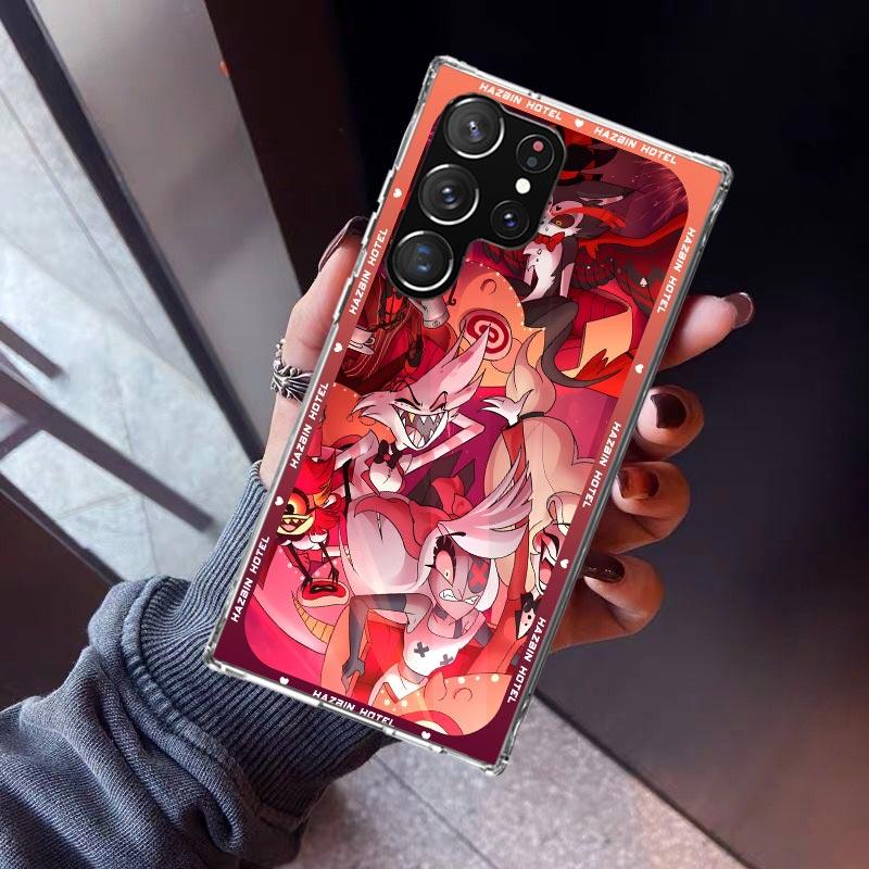H-Hazbin Hotel Anime Phone Case For Samsung Galaxy S23 S24 S25 Edge S26 Ultra S22 + S21 Plus S20 FE Cover Silicone Print Shell G