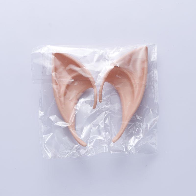 Halloween Elf Ears Cosplay Anime Game Halloween Party Costumes Props Latex Colorfull DIY Elves Ears Angel Wearing Fancy Dress