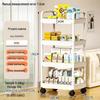 Rolling Multi-Layer Storage Cart